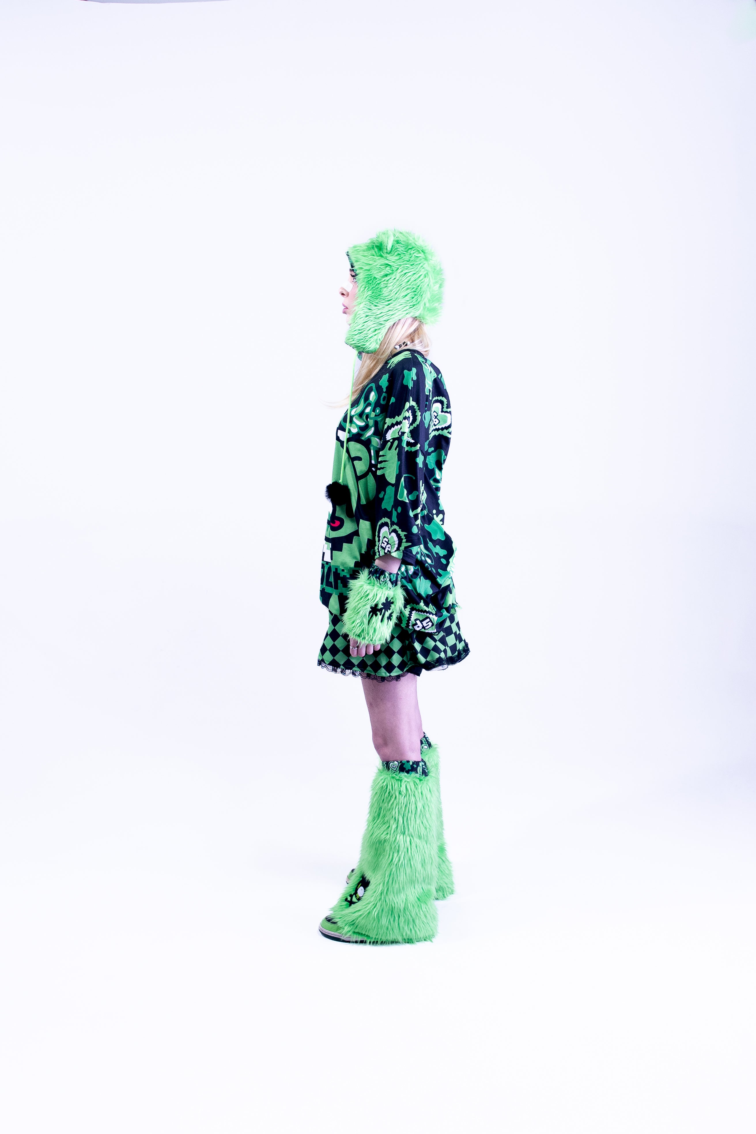 Gloomy x ACDC Rag x Sophie Powers Jelly Leg Warmers